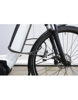 Zapięcie rowerowe linka na zamek 10x1800mm z uchwytem black+decker 2