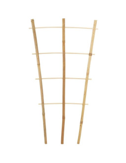 Podpora do roślin bambusowa drabinka 75 cm 3szt progarden 2