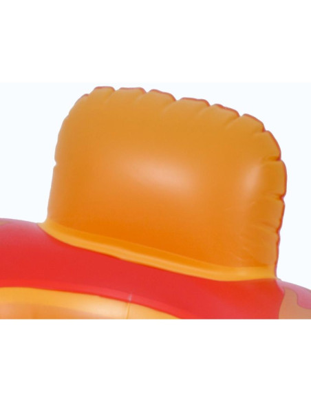 Dmuchana łódka auto do pływania 86x60,5cm 37621 pomarańczowa