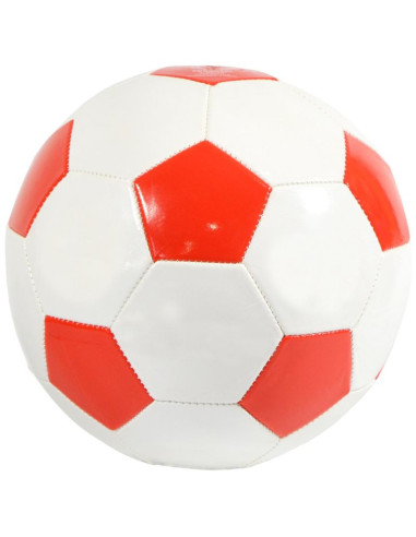 Piłka nożna biedronka biało-czerwona enero r.5