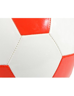 Piłka nożna biedronka biało-czerwona enero r.5 2