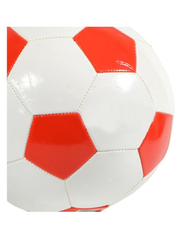 Piłka nożna biedronka biało-czerwona enero r.5