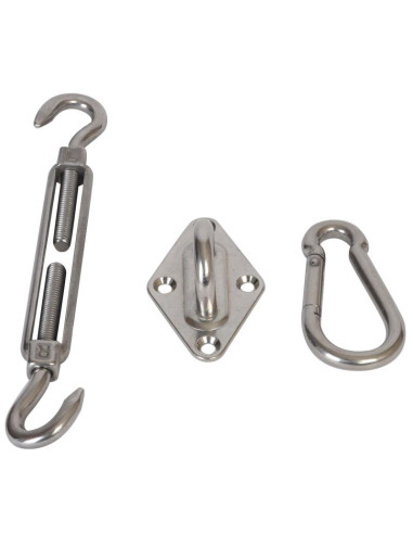 Zestaw montażowy do żagli przeciwsłonecznych