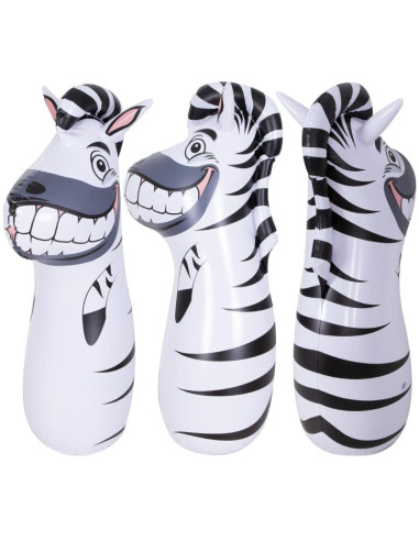 Worek bokserski dmuchany animal 53089 zebra