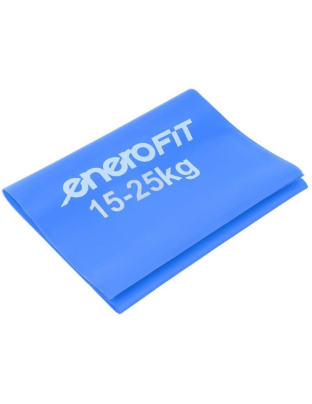 Taśma treningowa do ćwiczeń pilates 2000x150x0,550mm 15-25kg niebieska