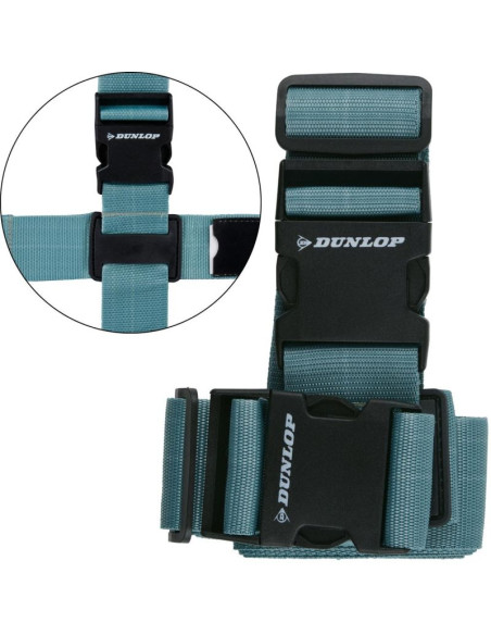 Uniwersalny pas zabezpieczający do bagażu 230x5cm zestaw 2 szt dunlop morski