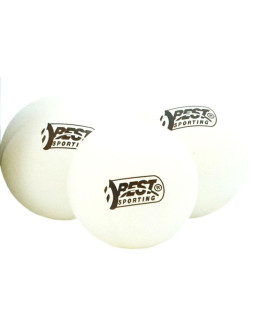 Piłeczki do tenisa stołowego best sporting training 24szt białe 2