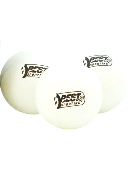 Piłeczki do tenisa stołowego best sporting training 24szt białe