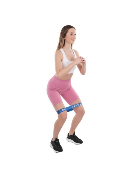 Zestaw gum do ćwiczeń fitness crossfit mini blue band 5w1 enero fit