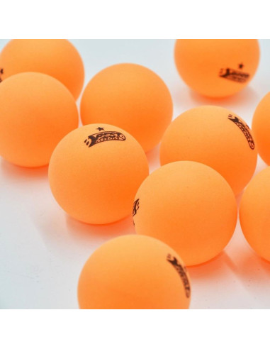 Piłeczki do tenisa stołowego best sporting training 24szt pomarańczowe