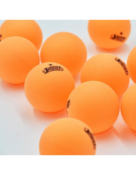 Piłeczki do tenisa stołowego best sporting training 24szt pomarańczowe