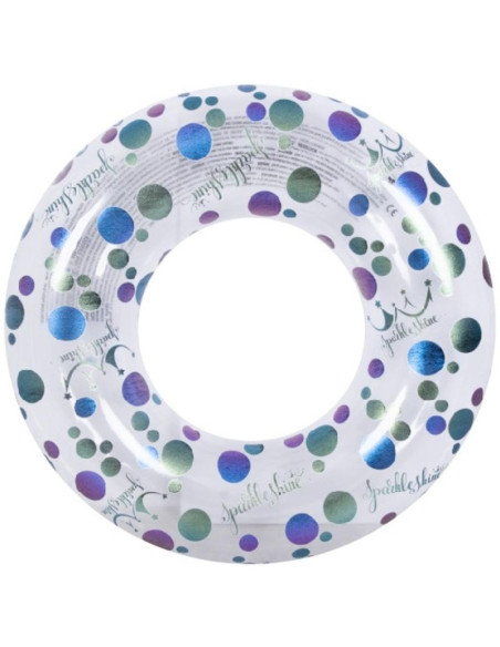 Kółko do pływania brokat 90cm 35169