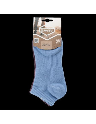 Damskie skarpety do kostki hen 2 pack