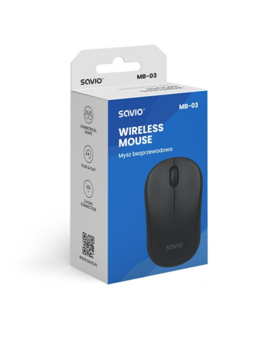Savio mysz bezprzewodowa mb-03