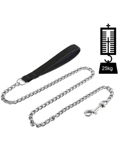 Smycz dla psa łańcuch 100 cm do 25 kg