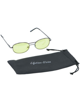 Okulary do jazdy w nocy dunlop metalowe 2