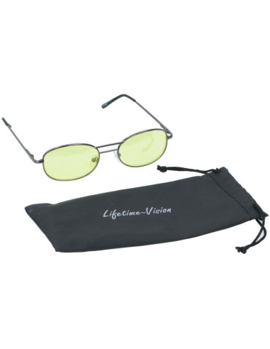 Okulary do jazdy w nocy dunlop metalowe