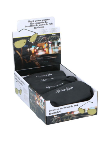 Okulary do jazdy w nocy dunlop metalowe