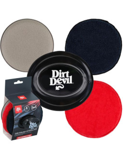 Gąbka do polerowania zestaw 3 szt 12,5cm dirt devil