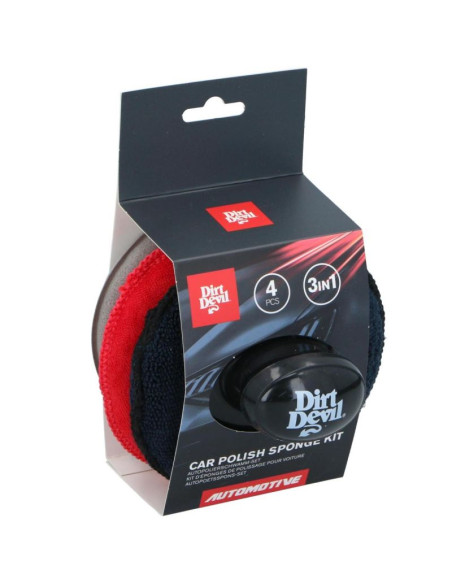 Gąbka do polerowania zestaw 3 szt 12,5cm dirt devil