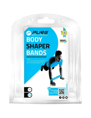 Zestaw gum do ćwiczeń fitness crossfit mini band 3szt men pure 2 improve