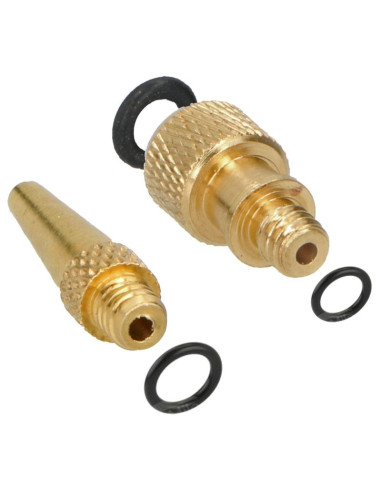 Zestaw 14 adapterów do pompek dunlop