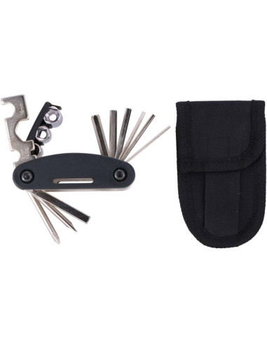 Zestaw narzędzi rowerowych 15 funkcji w etui dunlop