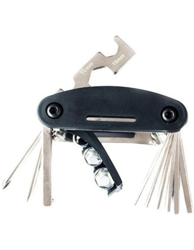 Zestaw narzędzi rowerowych 15 funkcji w etui dunlop