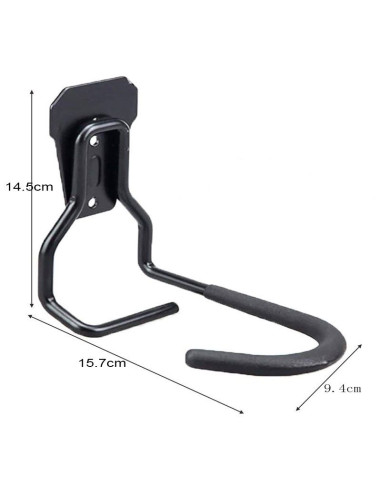 Maclean rowerowy uchwyt ścienny pionowy, stal, max. obciążenie 20kg mc-433