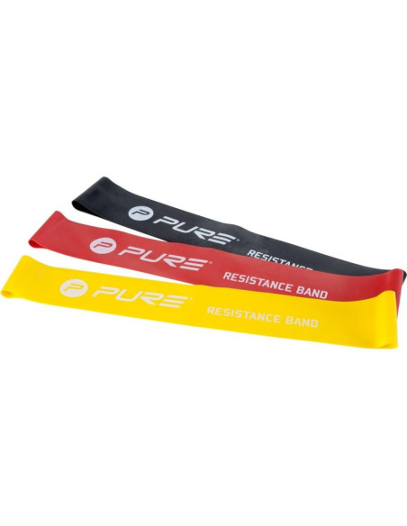 Zestaw gum do ćwiczeń fitness crossfit mini band 3szt pure 2 improve