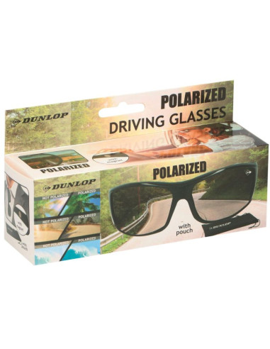 Okulary  z polaryzacją 130mm pokrowiec dunlop