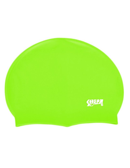 Czepek silikonowy shepa mono limonkowy b16