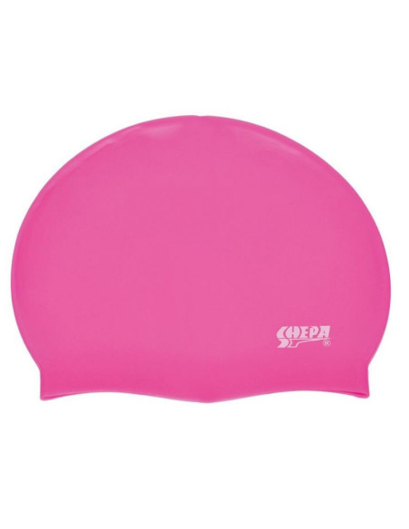 Czepek silikonowy shepa mono różowy b9