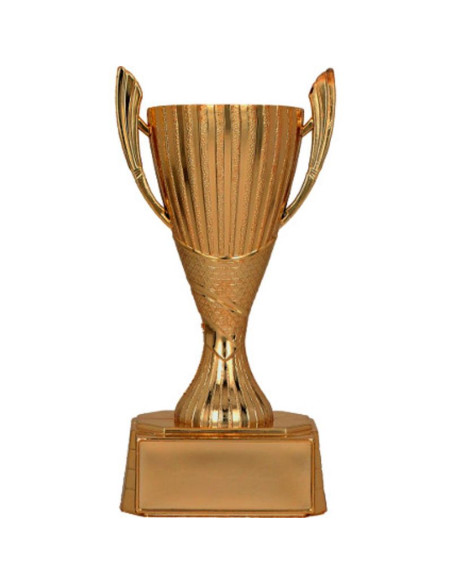 Puchar plastikowy brązowy sila