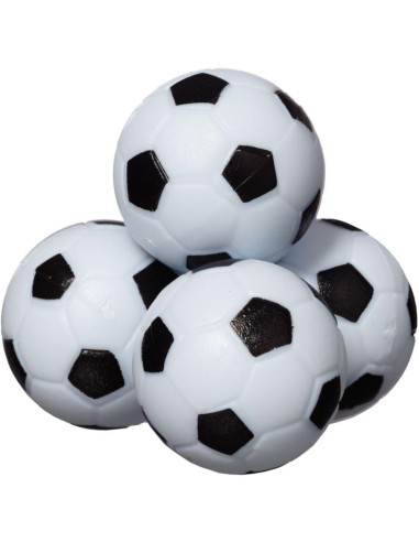 Zestaw piłeczek do piłkarzyków śr.36mm 4szt