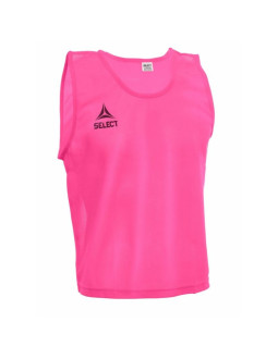 Znacznik piłkarski kamizelka dla dorosłych select basic różowy