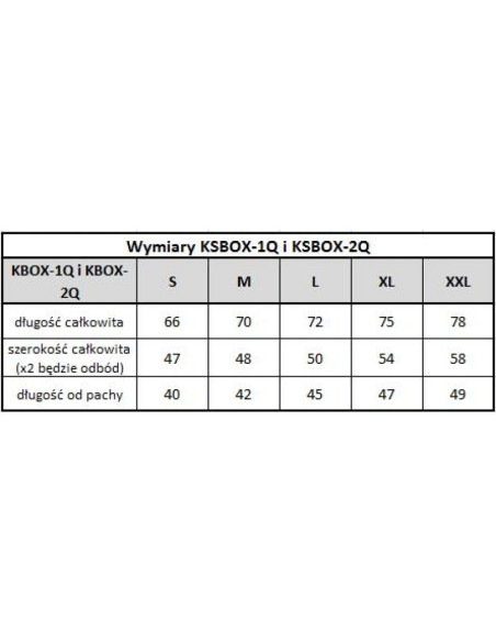 Koszulka bokserska masters - kbox-2q wyprzedaż!!! xxl
