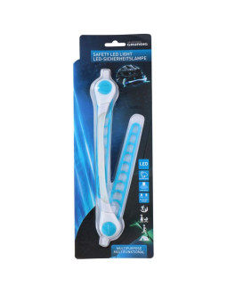 Opaska świecąca led grundig niebieski 2