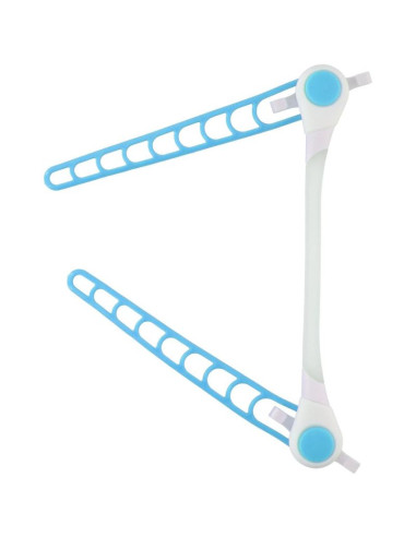 Opaska świecąca led grundig niebieski