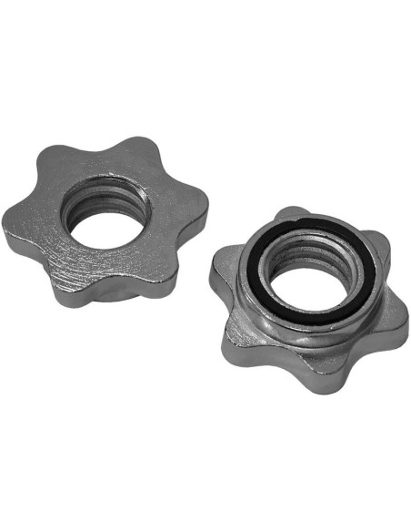 Zacisk na gryf chrom kpl 2 szt enero fit fi25,4mm