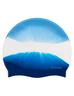 Czepek pływacki silikonowy spokey abstract 2