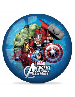 Piłka dziecięca gumowa 140mm z motywem avengers mondo