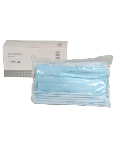 Maseczka ochronna dróg oddechowych kpl.50szt