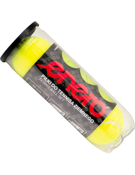 Piłka tenis ziemny enero academy 3szt