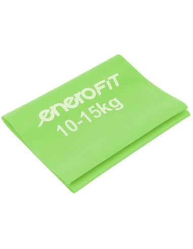 Taśma treningowa do ćwiczeń pilates 2000x150x0,40mm 10-15kg zielona