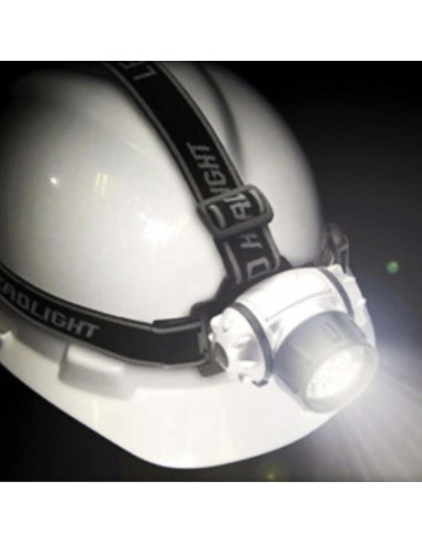 Latarka czołowa turystyczna 7 led redcliffs