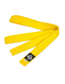 Pas do kimona karate - żółty 240 cm 2