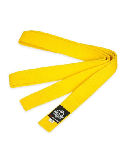 Pas do kimona karate - żółty 240 cm