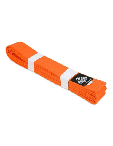 Pas do kimona karate - pomarańczowy 260 cm