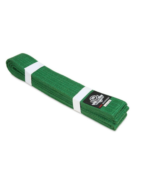 Pas do kimona karate - zielony 240 cm